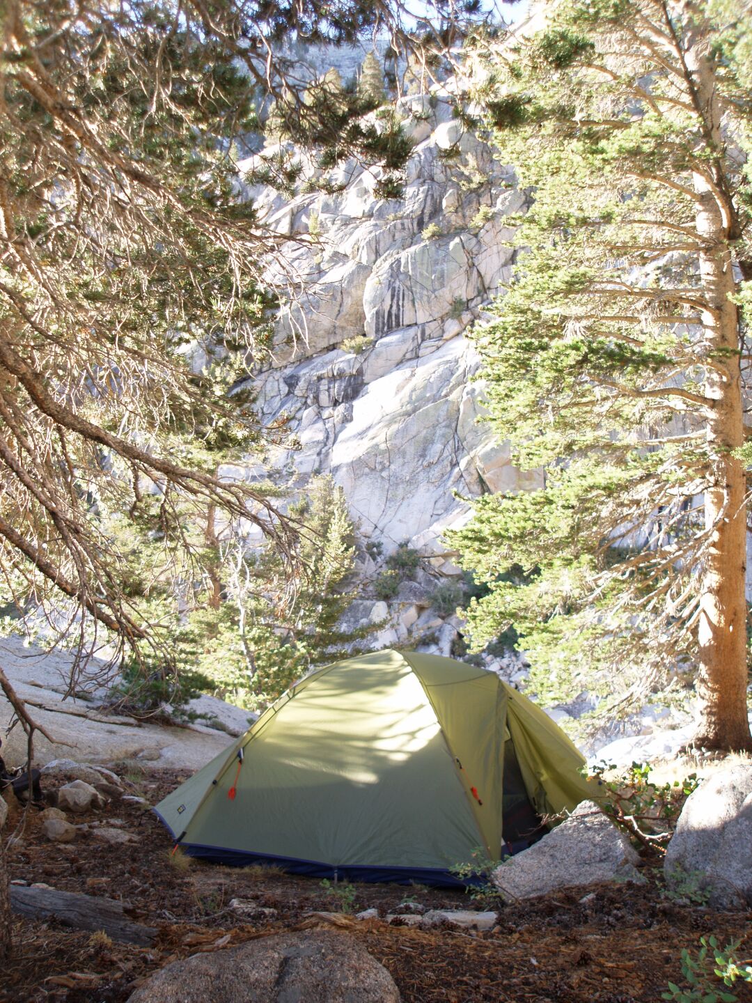 Rockslide Lake Camp Site