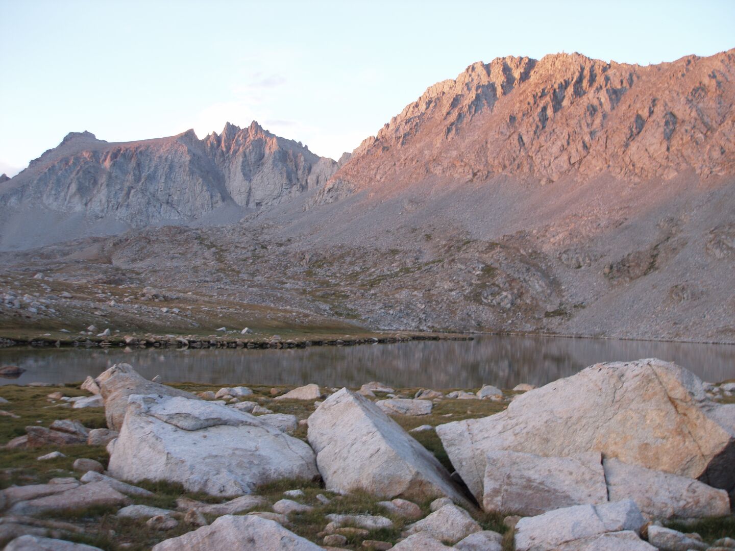 Mt. Caltech im Sonnenuntergang