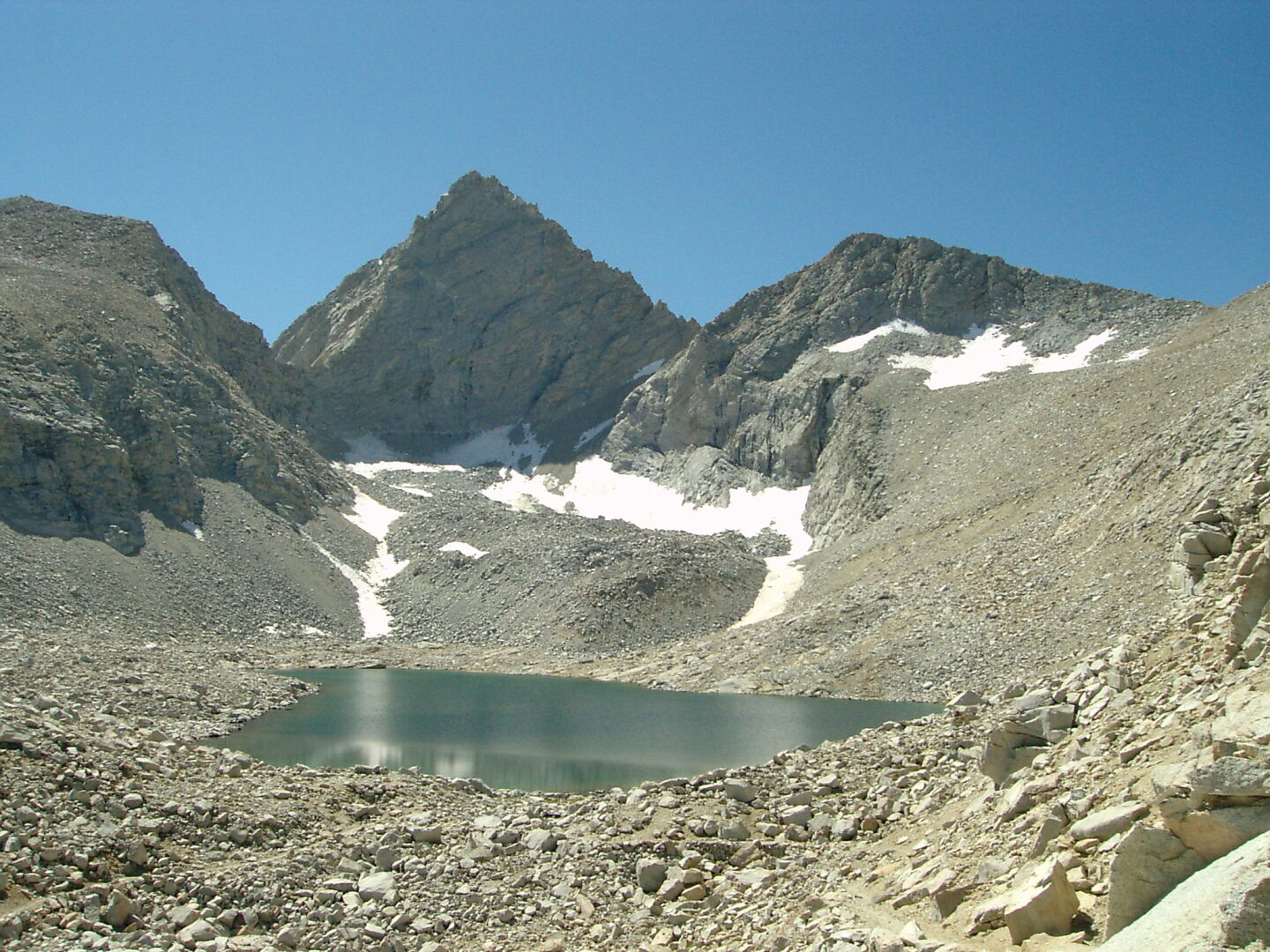 Bergsee am Forester Pass