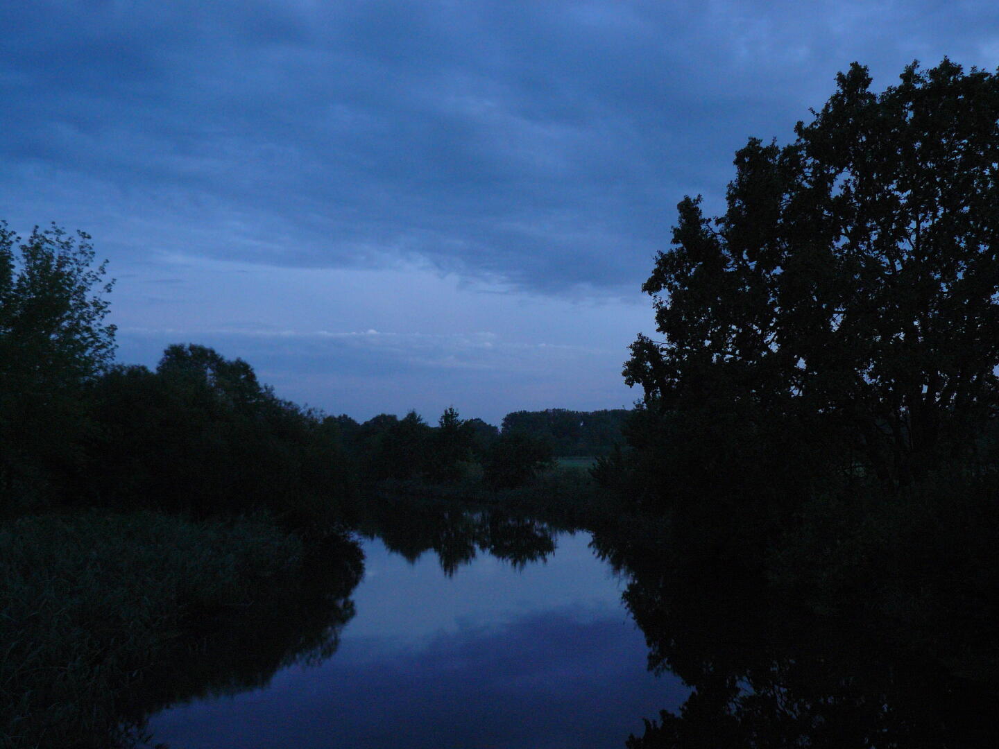 Abendstimmung an der Spree.