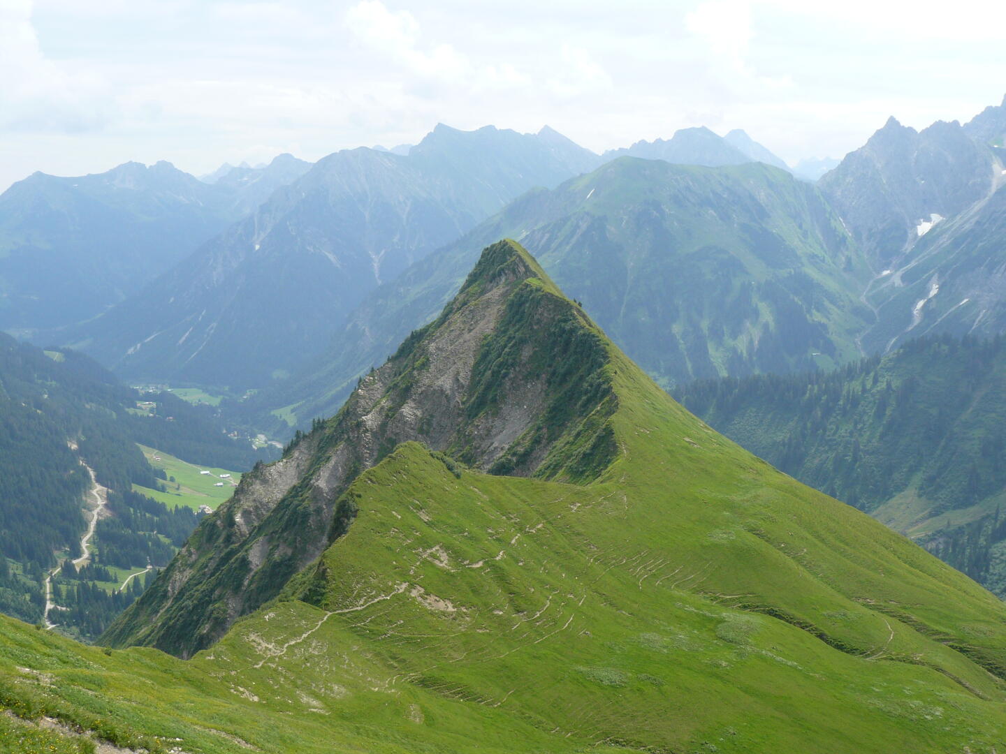 Die Unspitze vom Hochstarzel aus gesehen