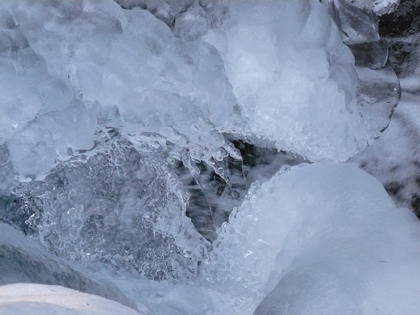 Eisformation am Gertelsbach