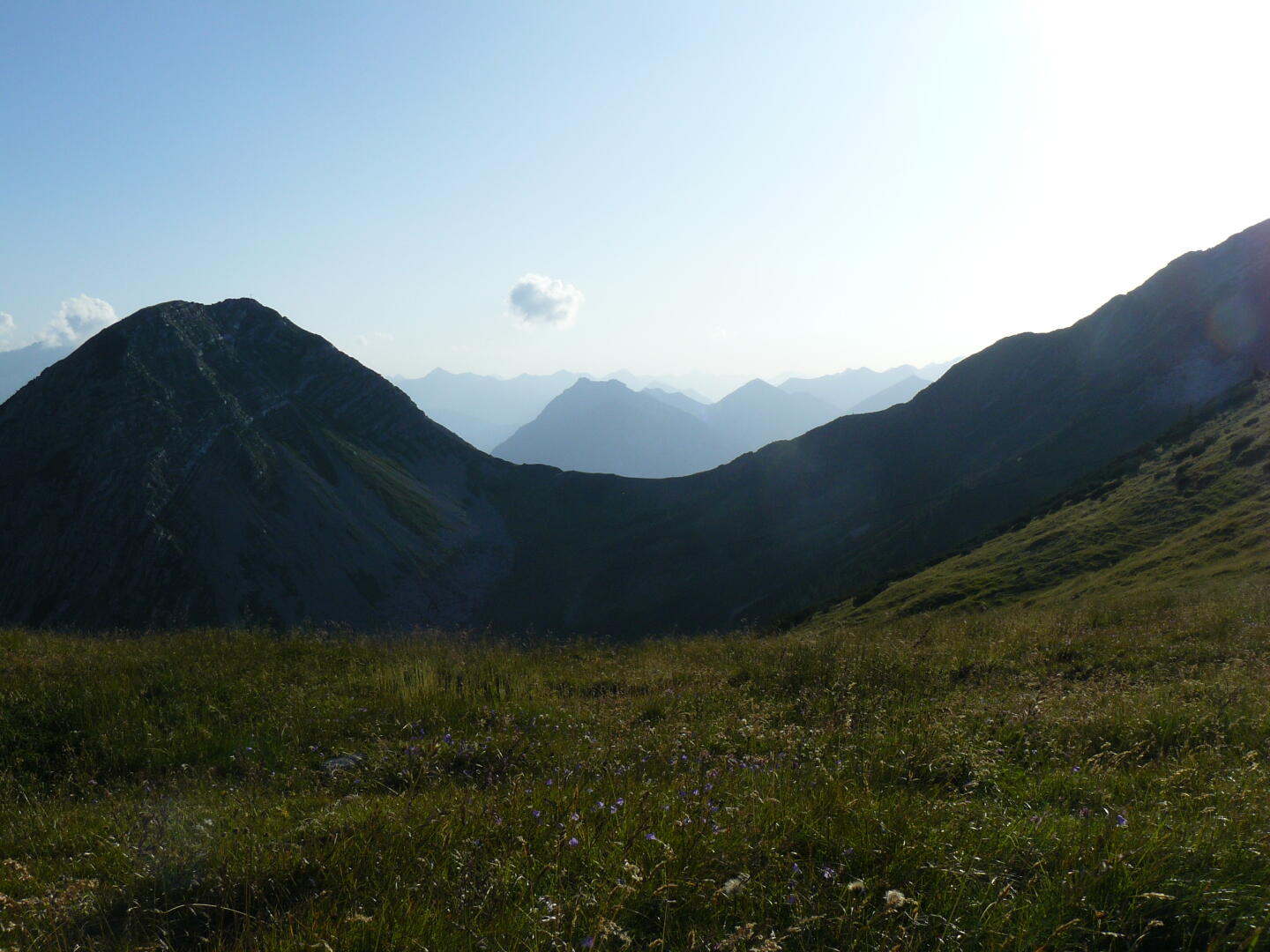 Abendstimmung mit Wölkchen