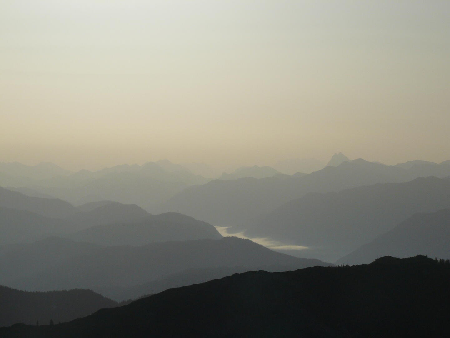 Morgen auf dem Krottenkopf