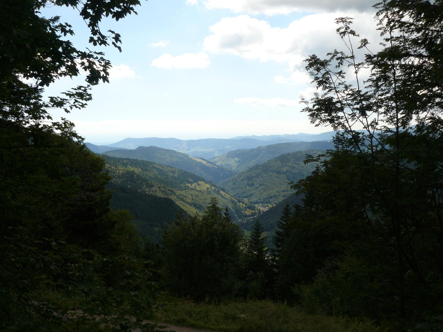 Hügel hinter Hügel.