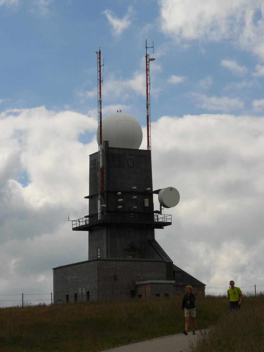 Die Wetterstation auf dem Feldberg.