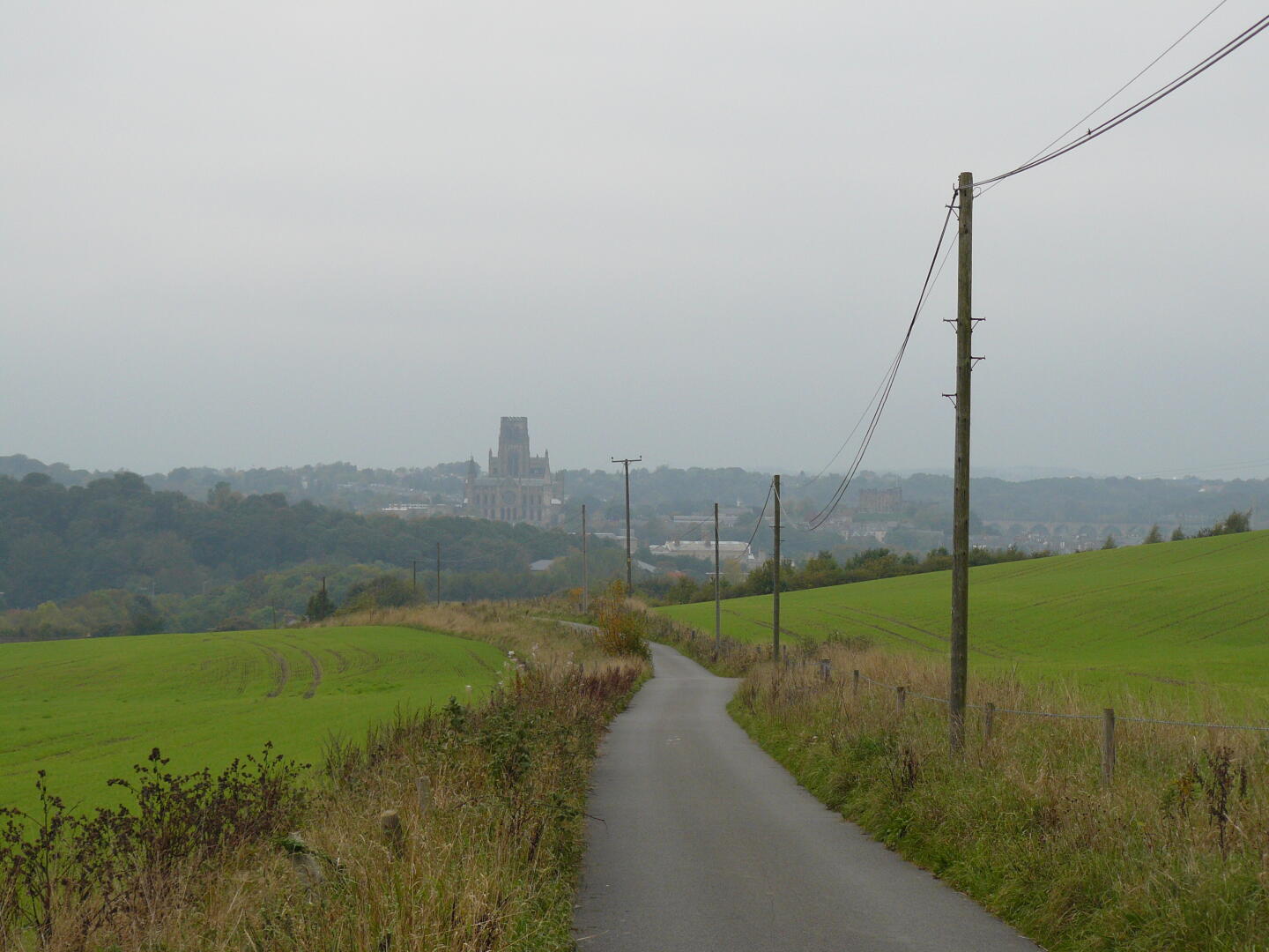 ...mit Blick auf die Kathedrale...