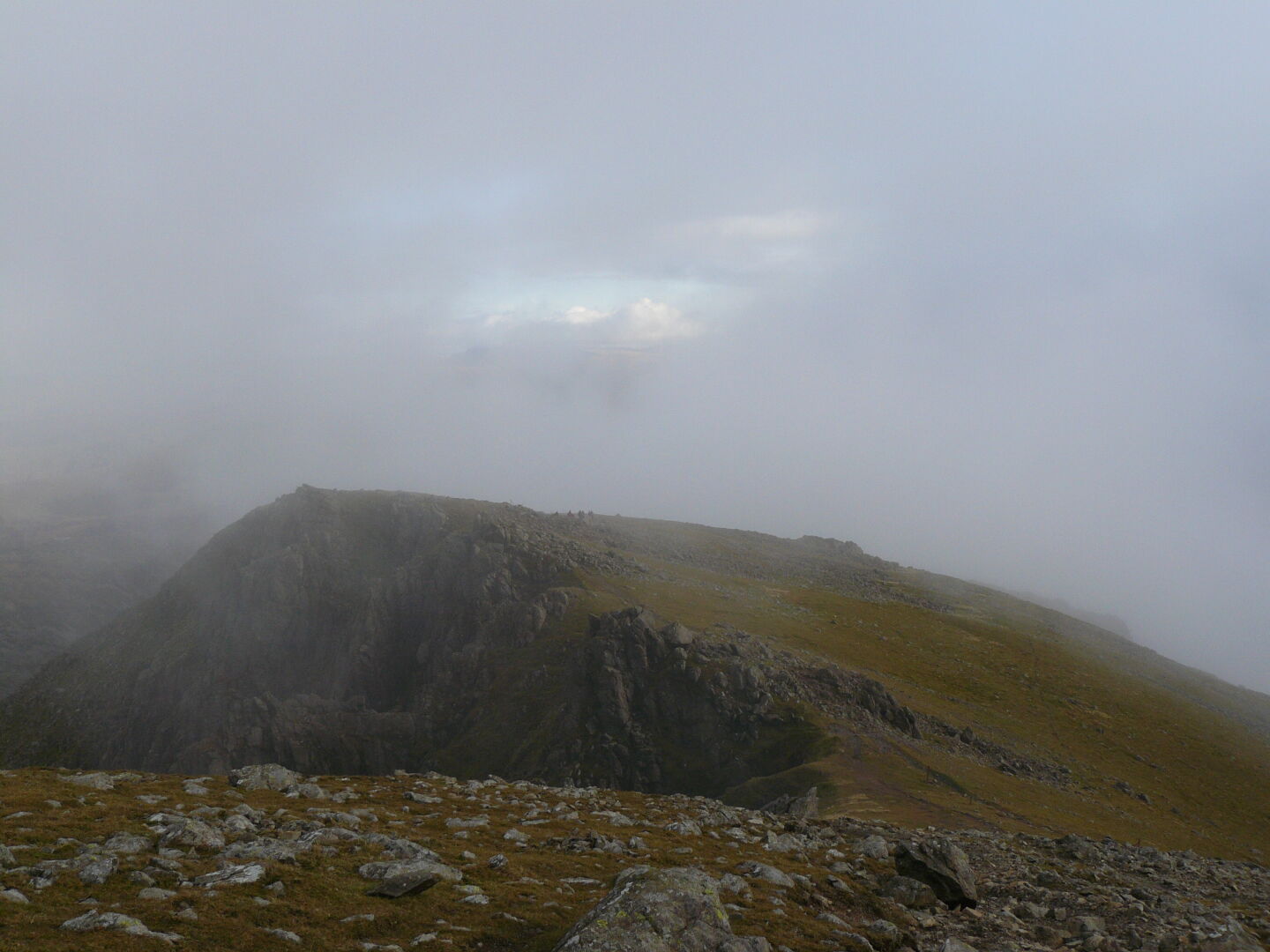Looking over the hills.