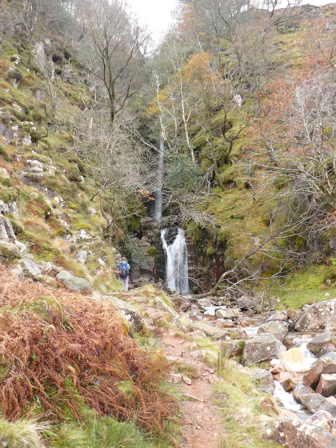 All the falls together are called Scale Force, with the highest sinlge fall over 36m (see Wikipedia). Then it was back to Buttermere, into the pub, and eventually back to Durham.