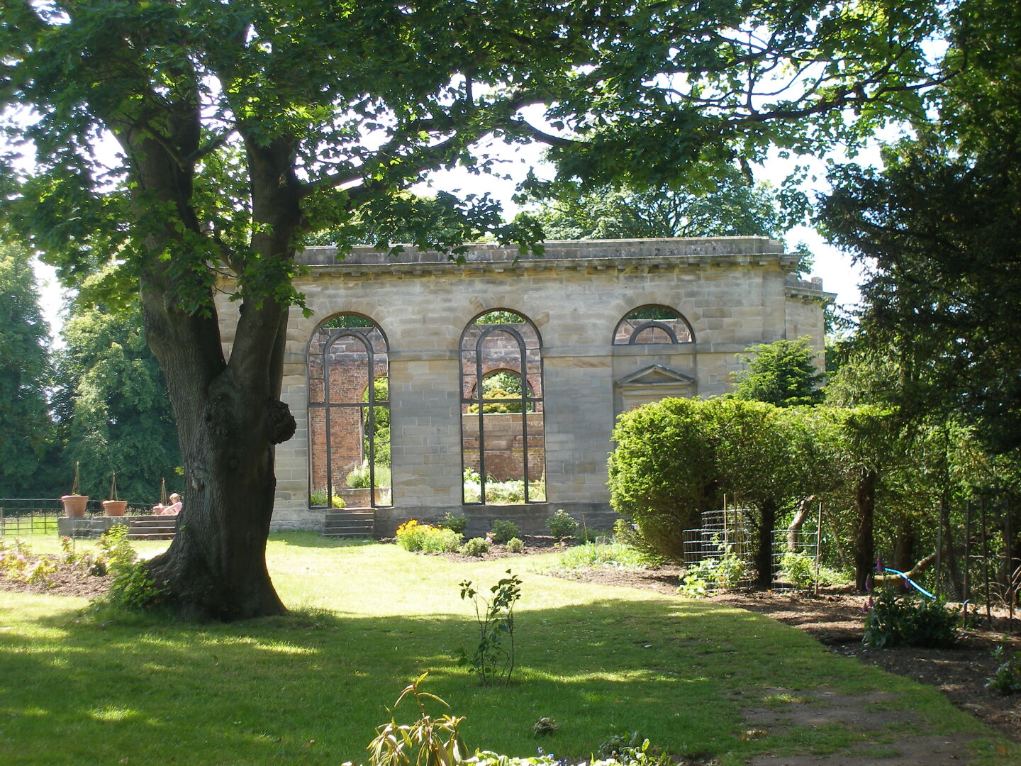 Das Gewächshaus von Mary Eleanor Bowes.