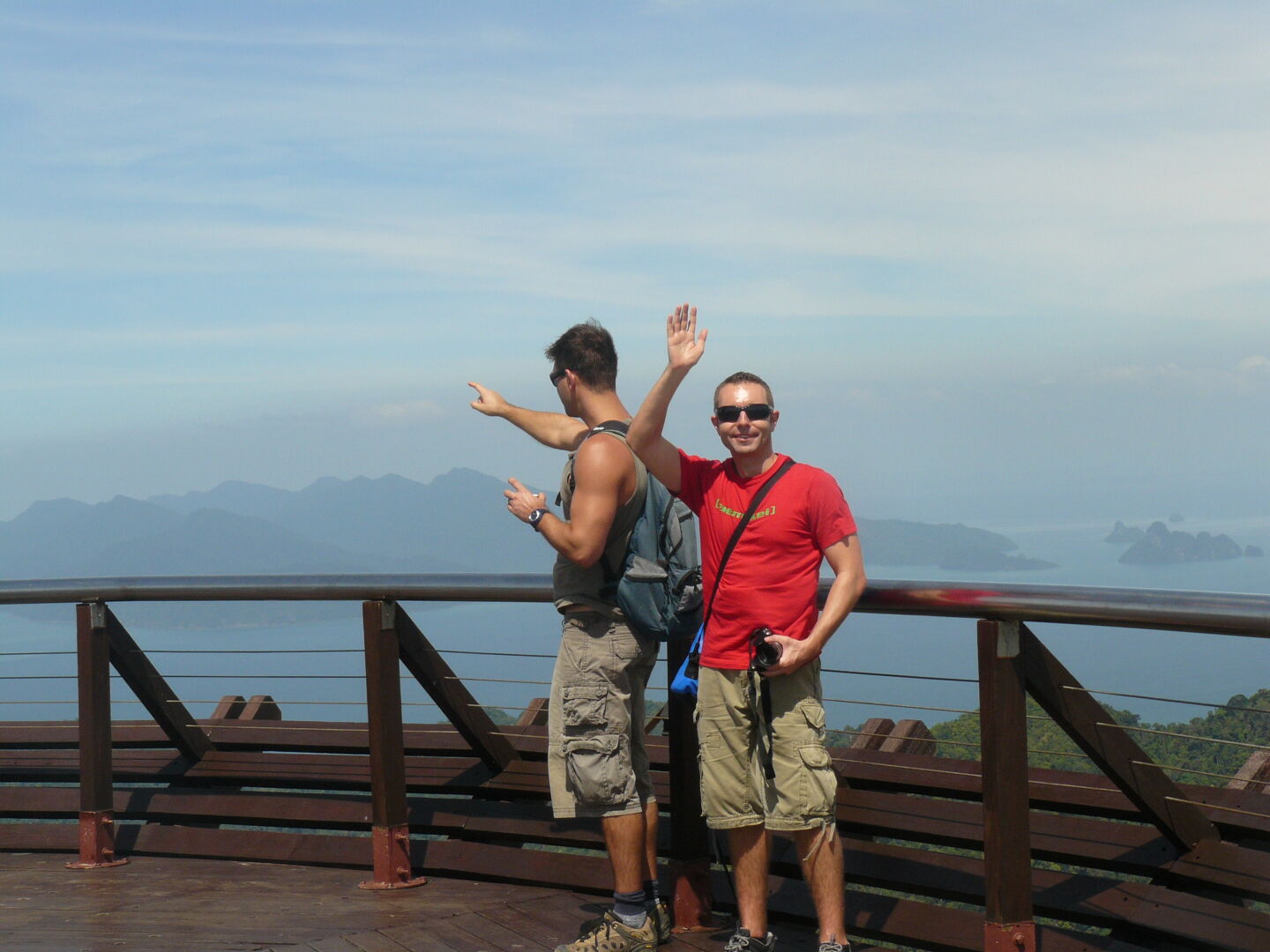 Man kann bis nach Thailand sehen!