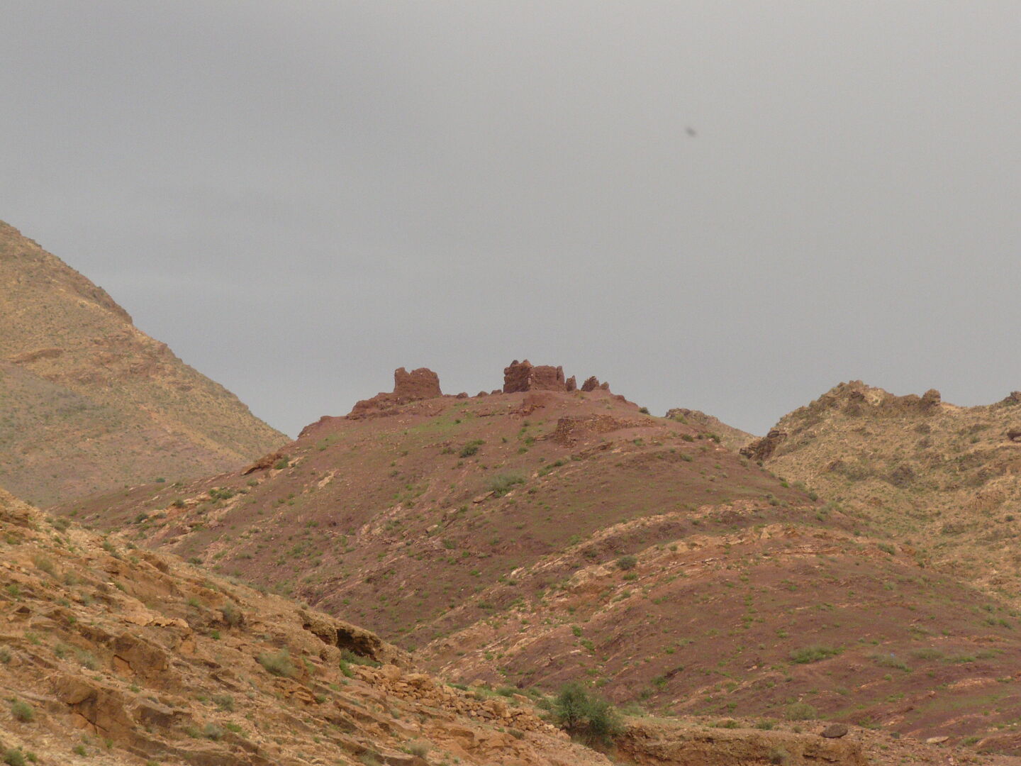 Reste eines Agadirs = Kornspeichers.