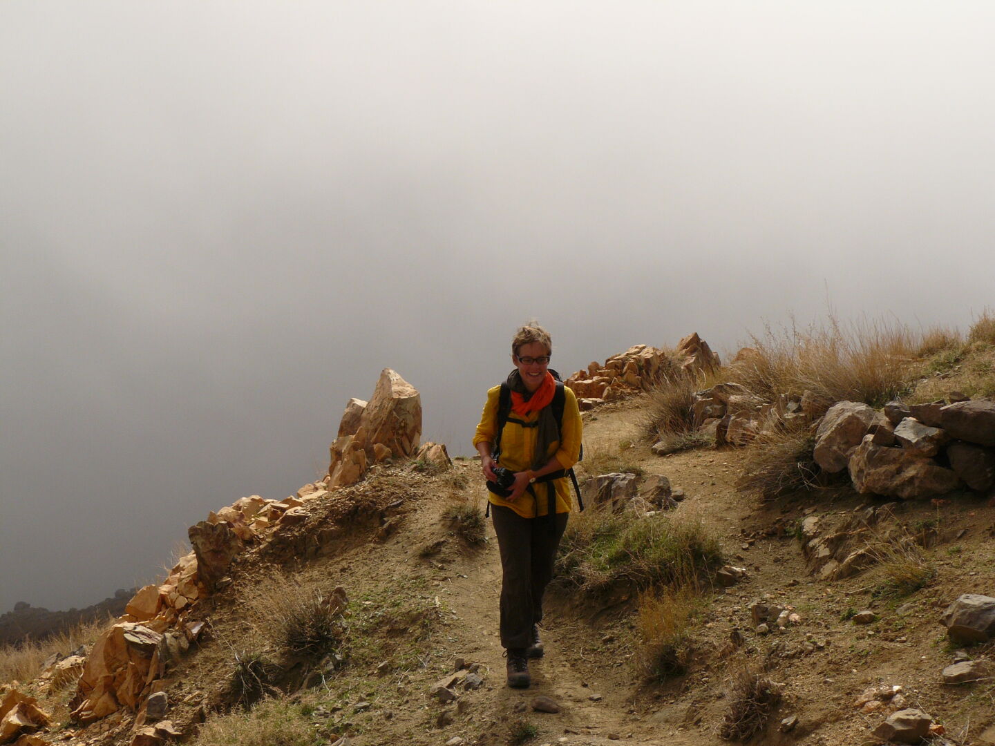 Den Wolken davonlaufen
