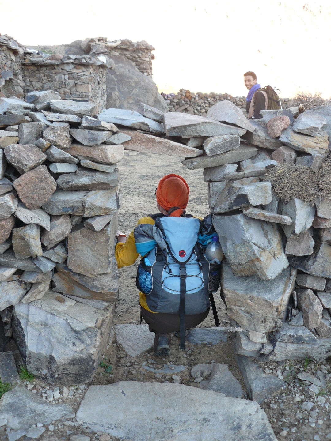 Eingang zum Misthaufen.