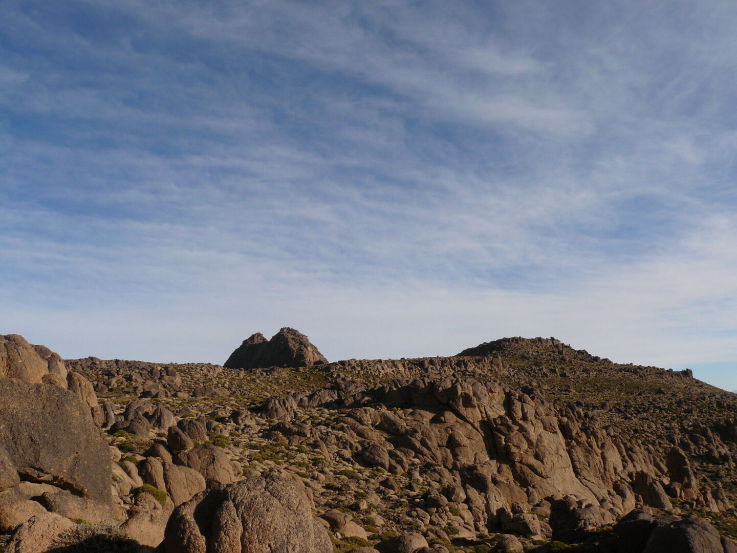 Endlich ist der Gipfel zu sehen!