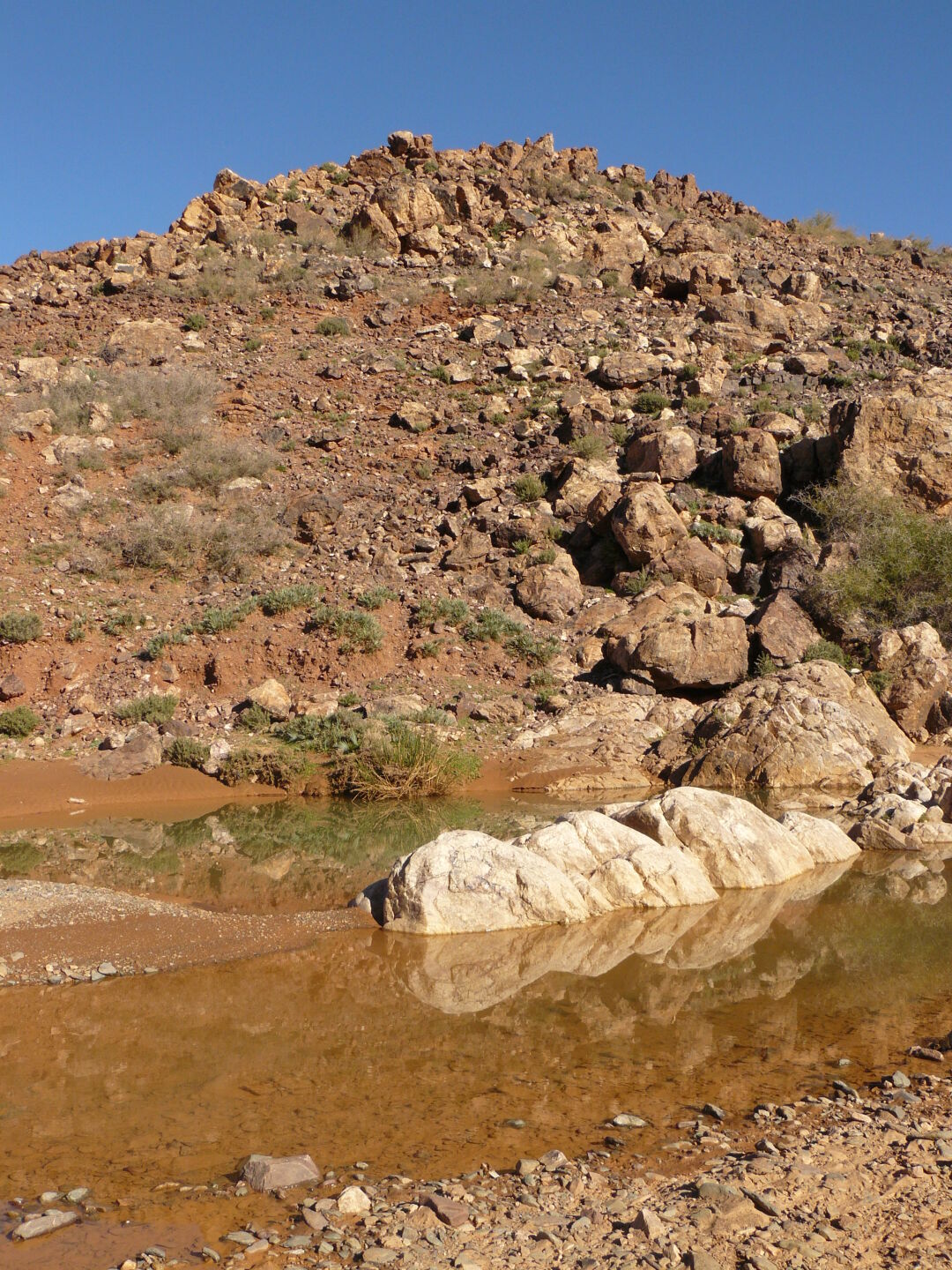 Morgensonne in der Schlucht von Tislit