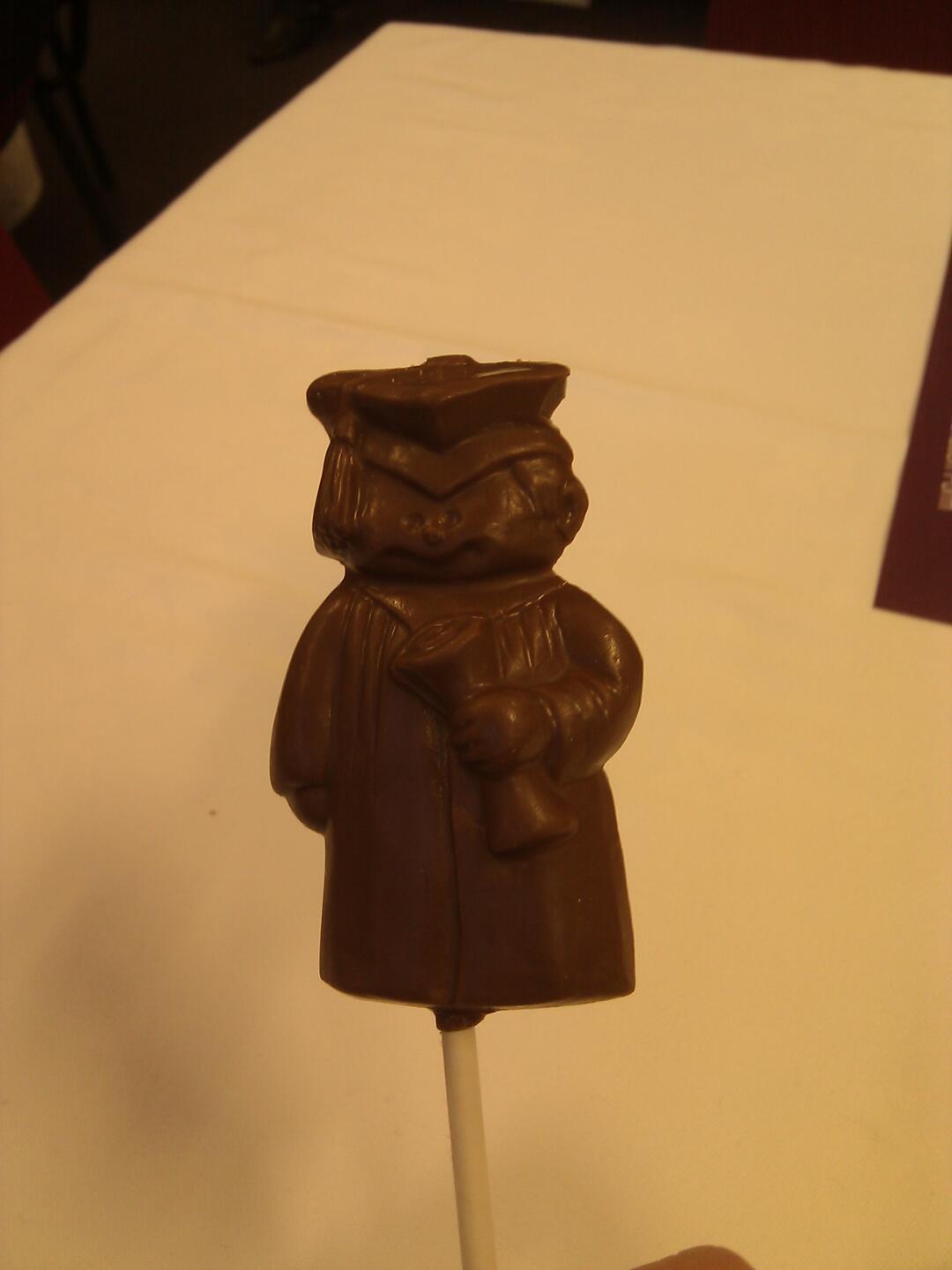 Ein Geschenk für die Graduierten.