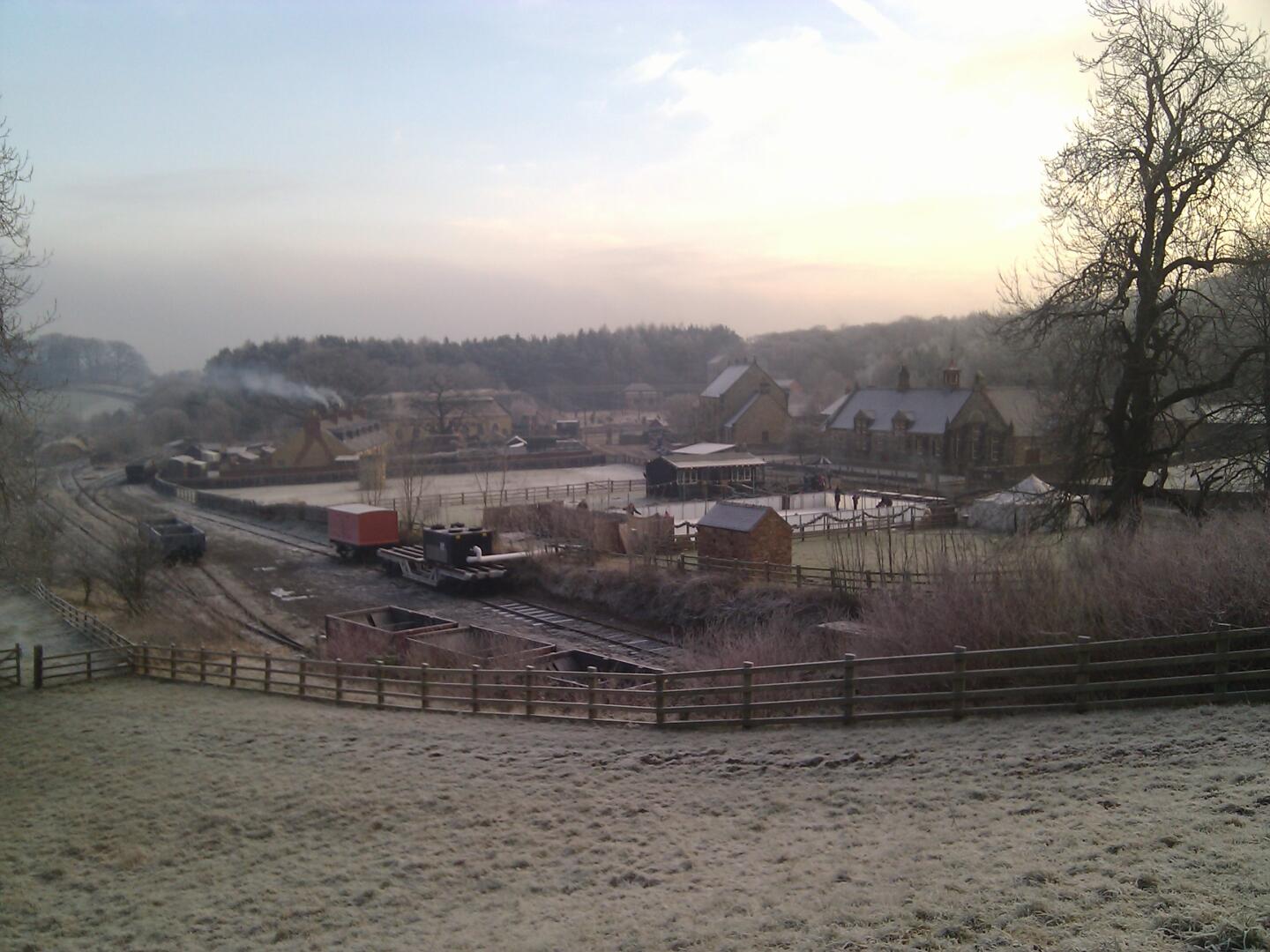 ...nicht unbedingt das beste Wetter, um das Beamish Open Air Museum zu besuchen. Aber immerhin sind heute nicht viele andere Besucher dort.