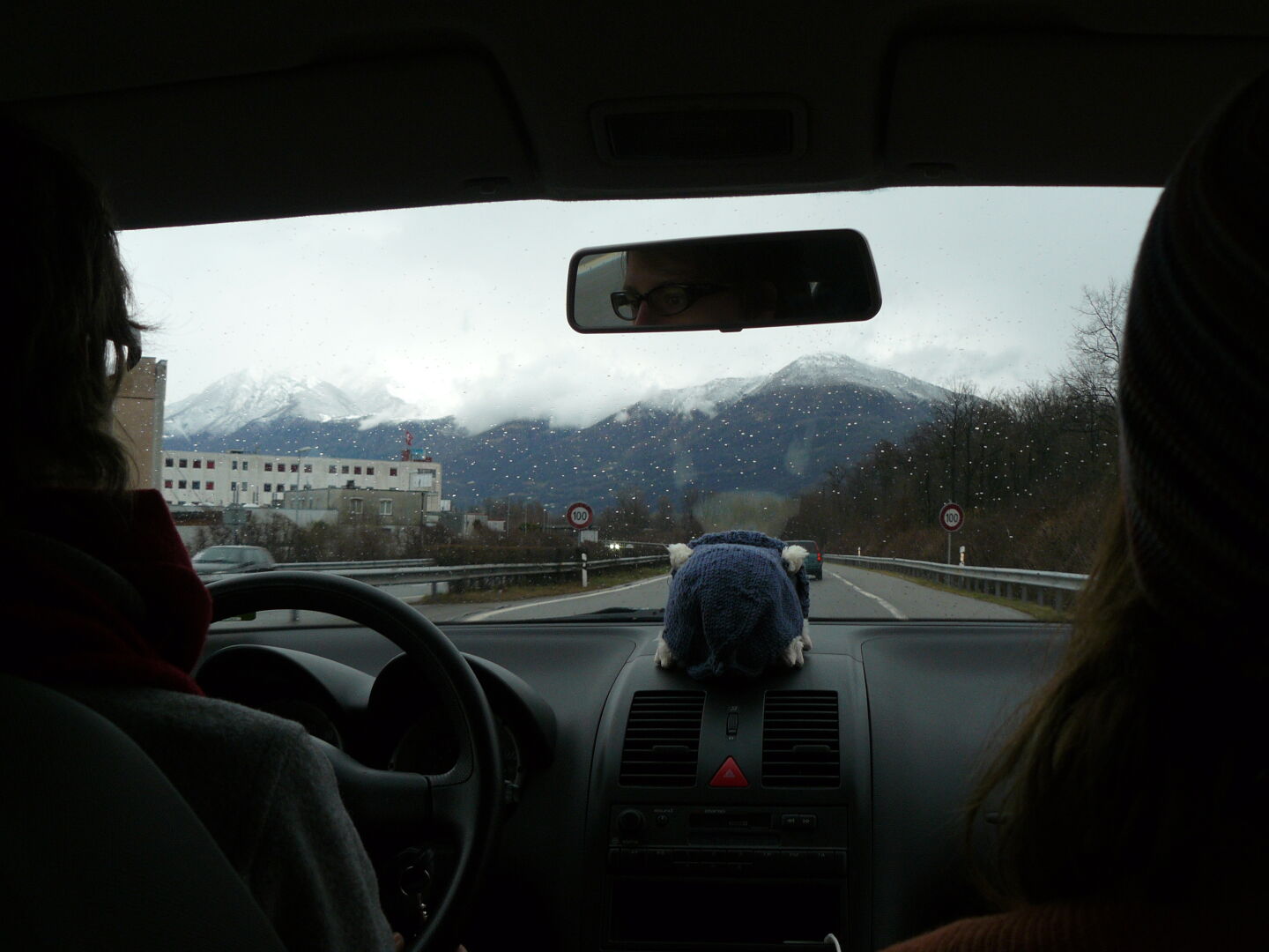 Rückfahrt vom Tessin nach Bern.