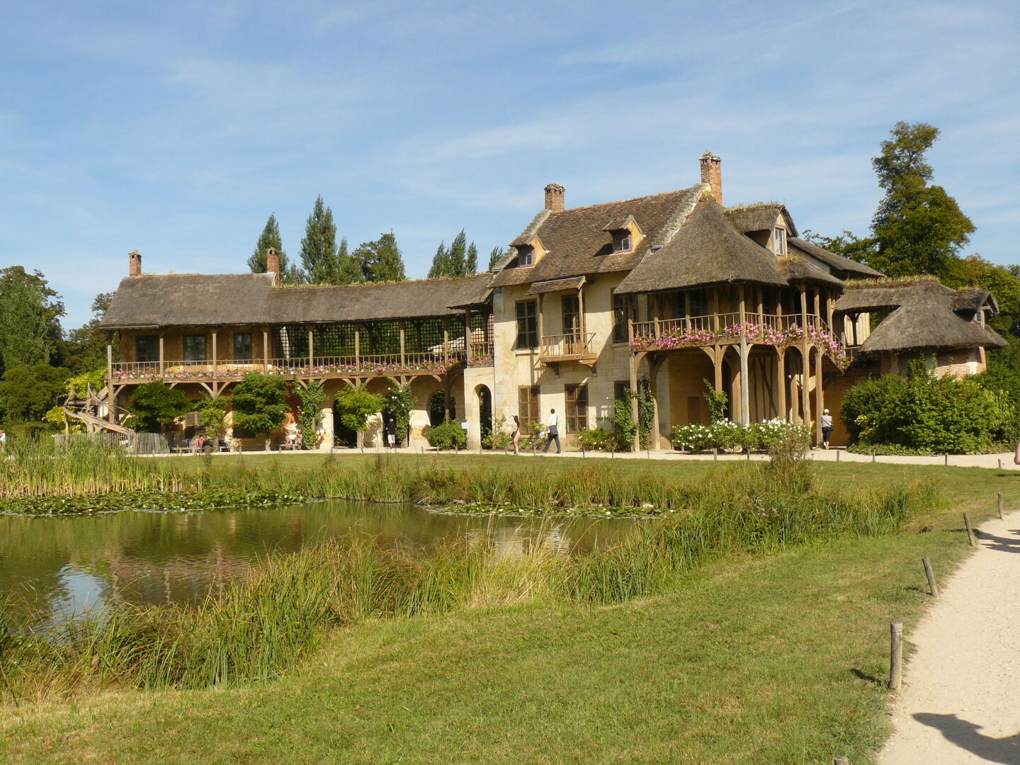 And Marie Antoinette&rsquo;s house in the village.