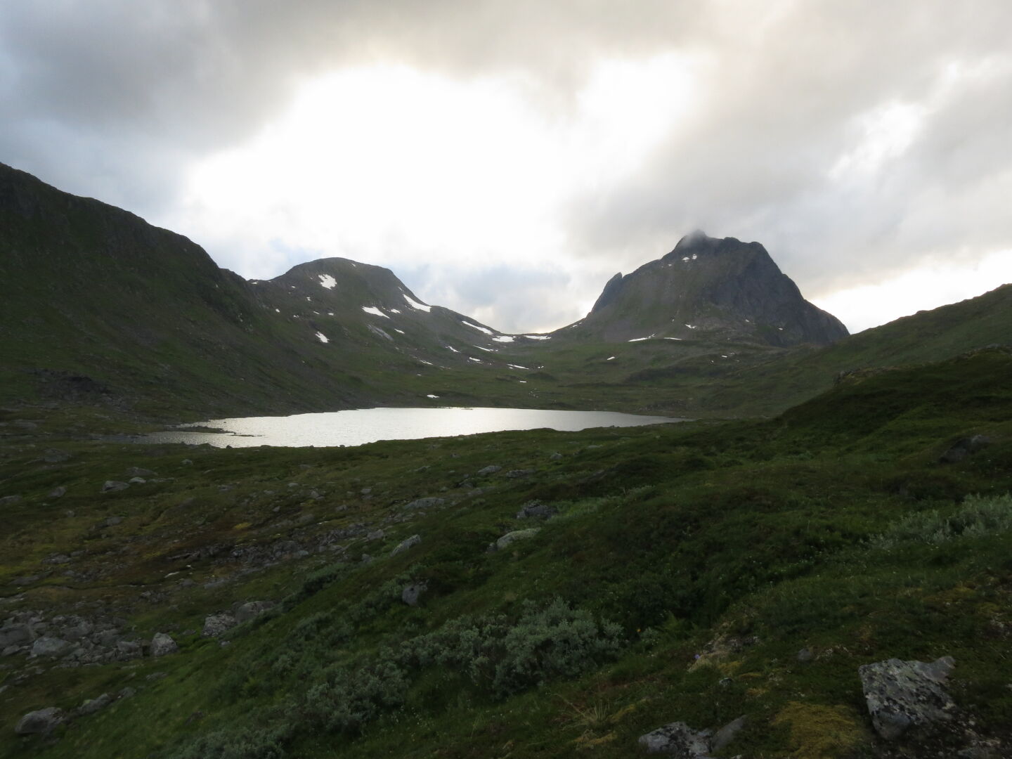 Blick auf die Breidtinden.
