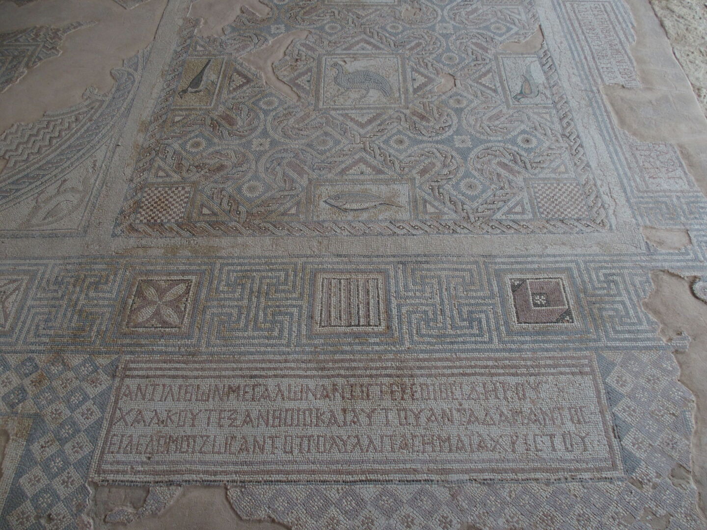 The early Christians thought that protecting a house with Christian symbols works better than fortifying it with strong wood or iron (which they wrote here). It seemed to work -- no more earthquakes occurred after that.