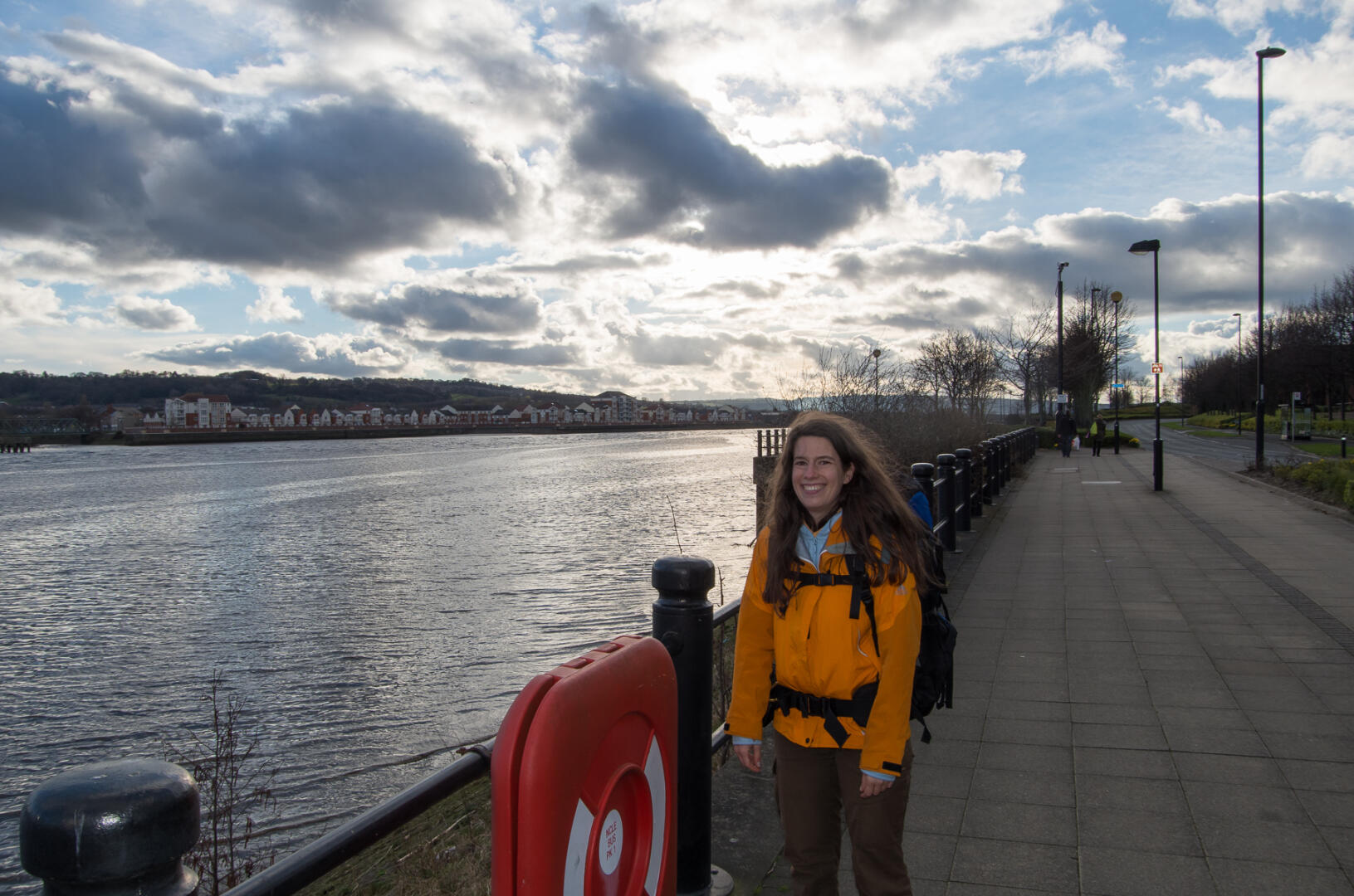 Enjoying the sun on Tyne Riverside. Photo (c) Gerhard Bocksch.