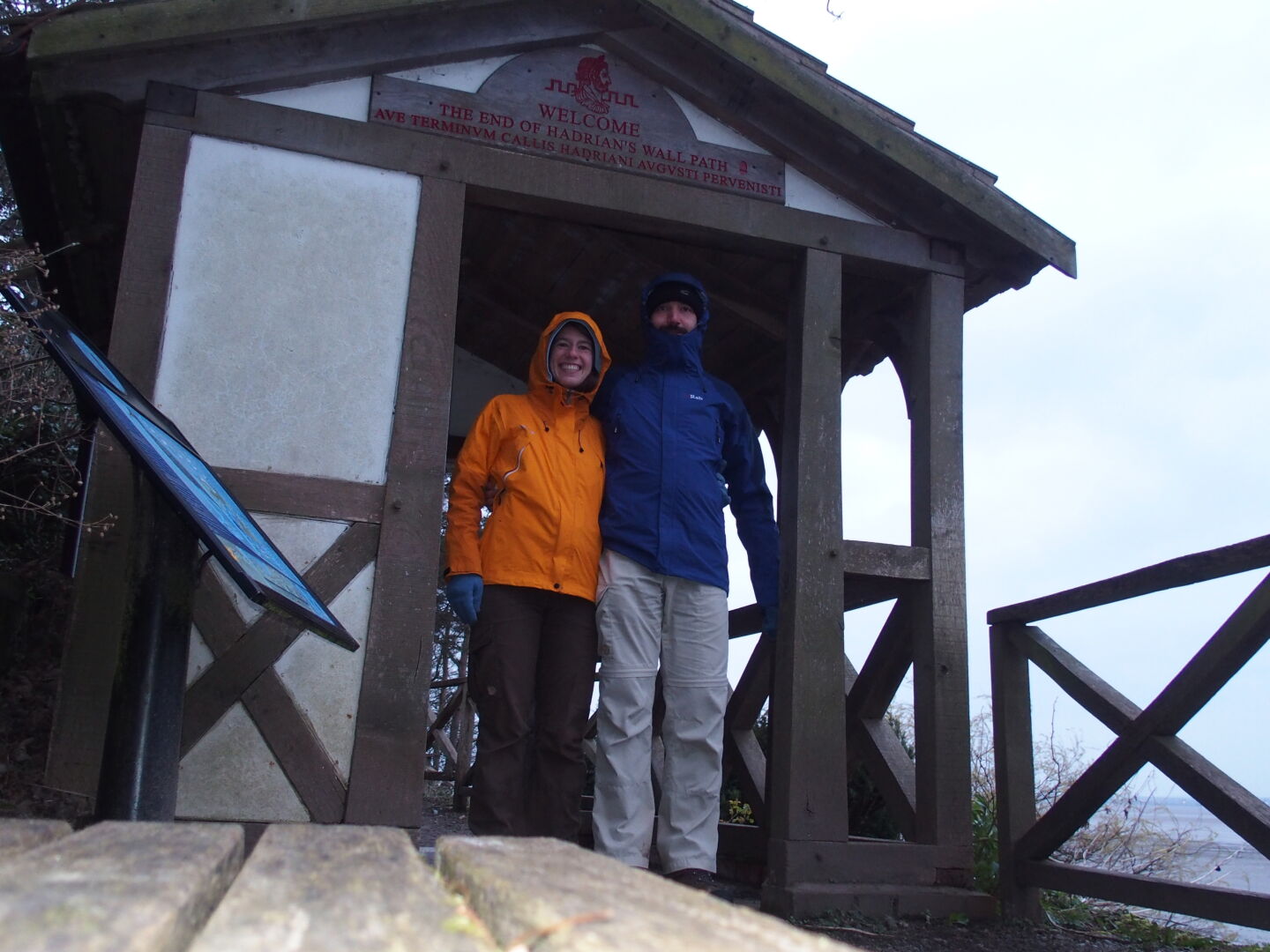 The End of Hadrian&rsquo;s Wall Path in Bowness-on-Solway.