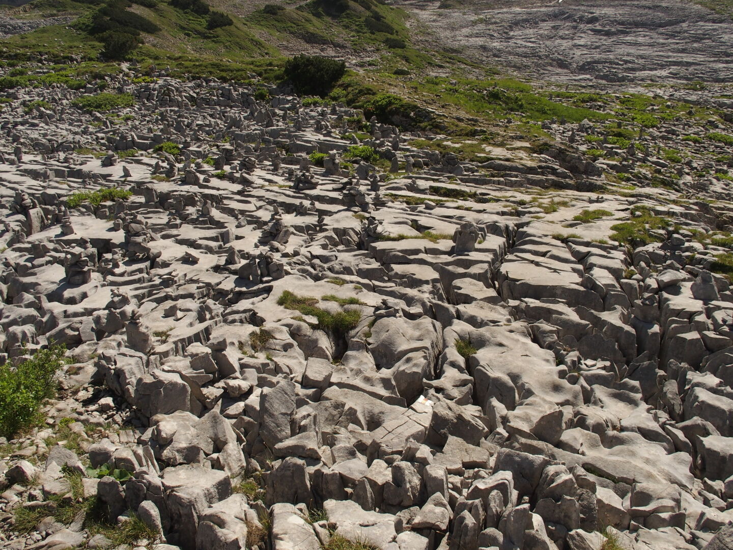 ... a typical karst landscape.
