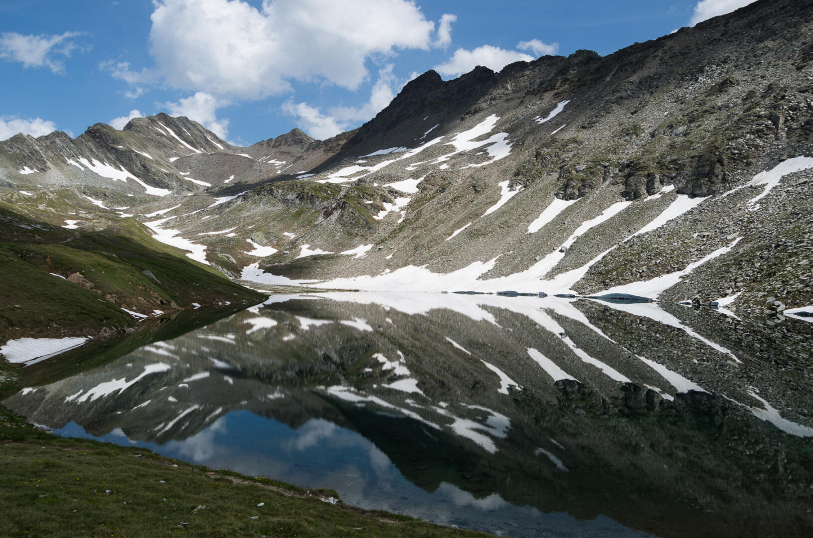 Die Neue Reichenberger Hütte am Bödensee.