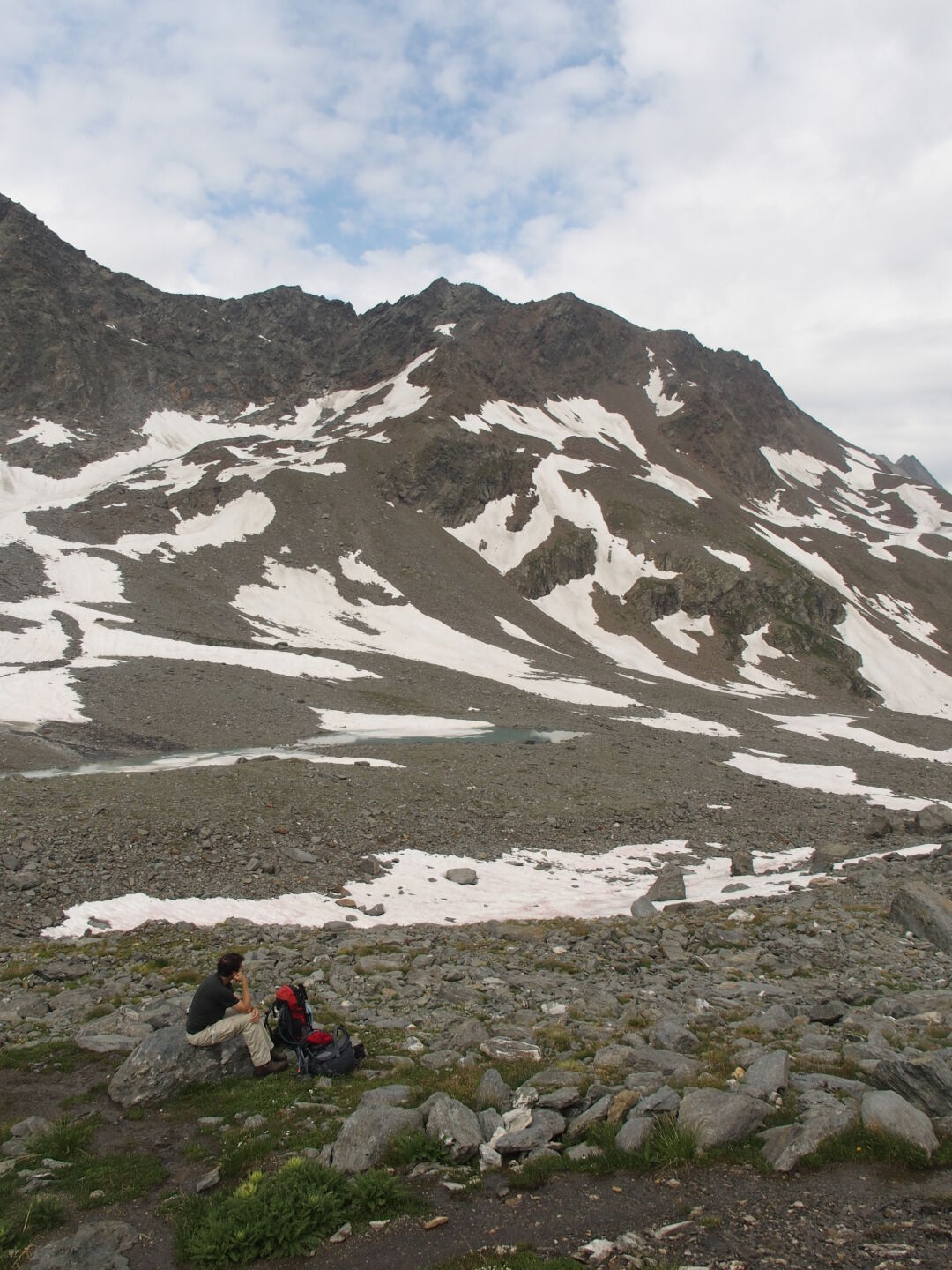 Rast an der Daberlenke.