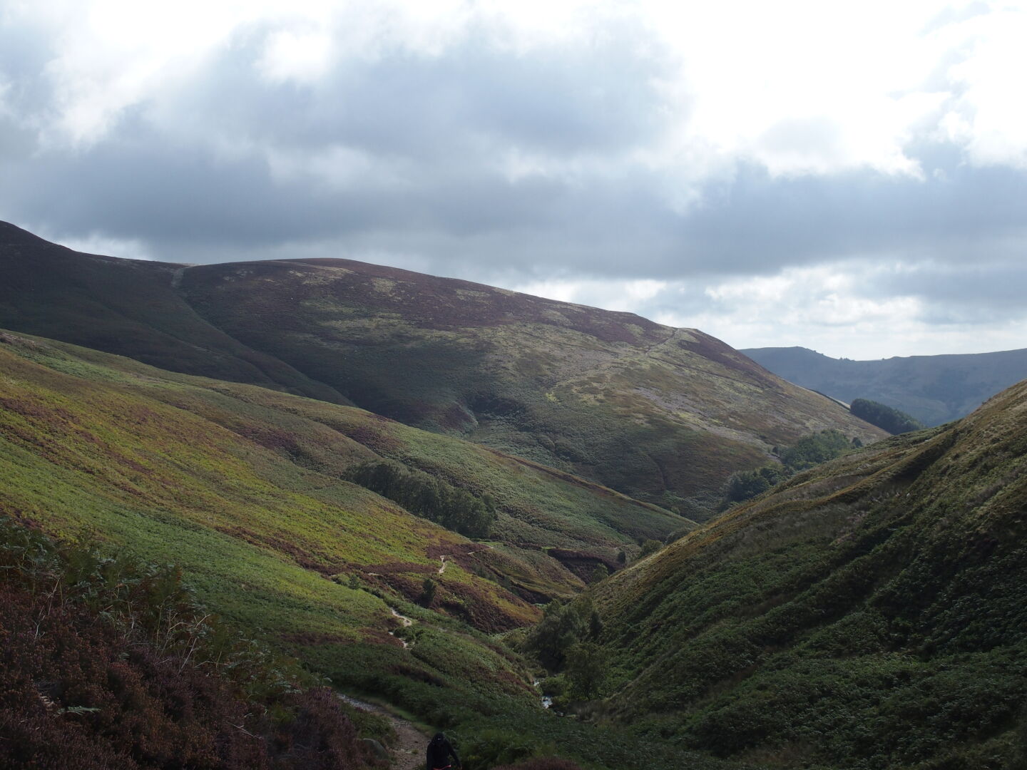 Grindsbrook Clough valley near Edale.