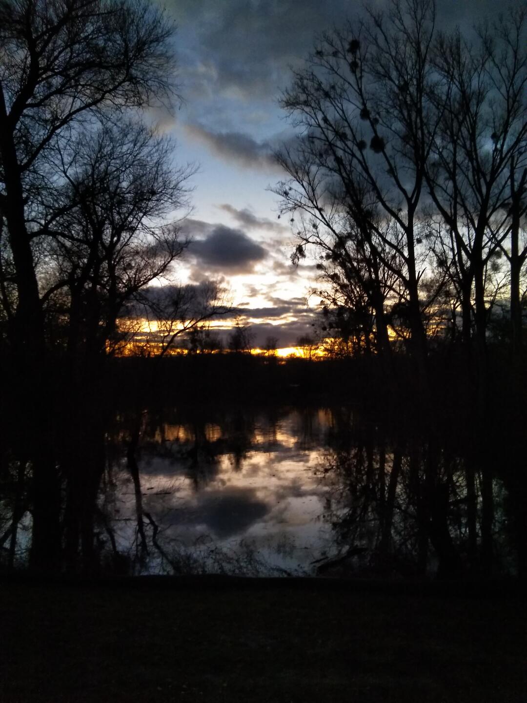 Nightfall over the Old Harbour.