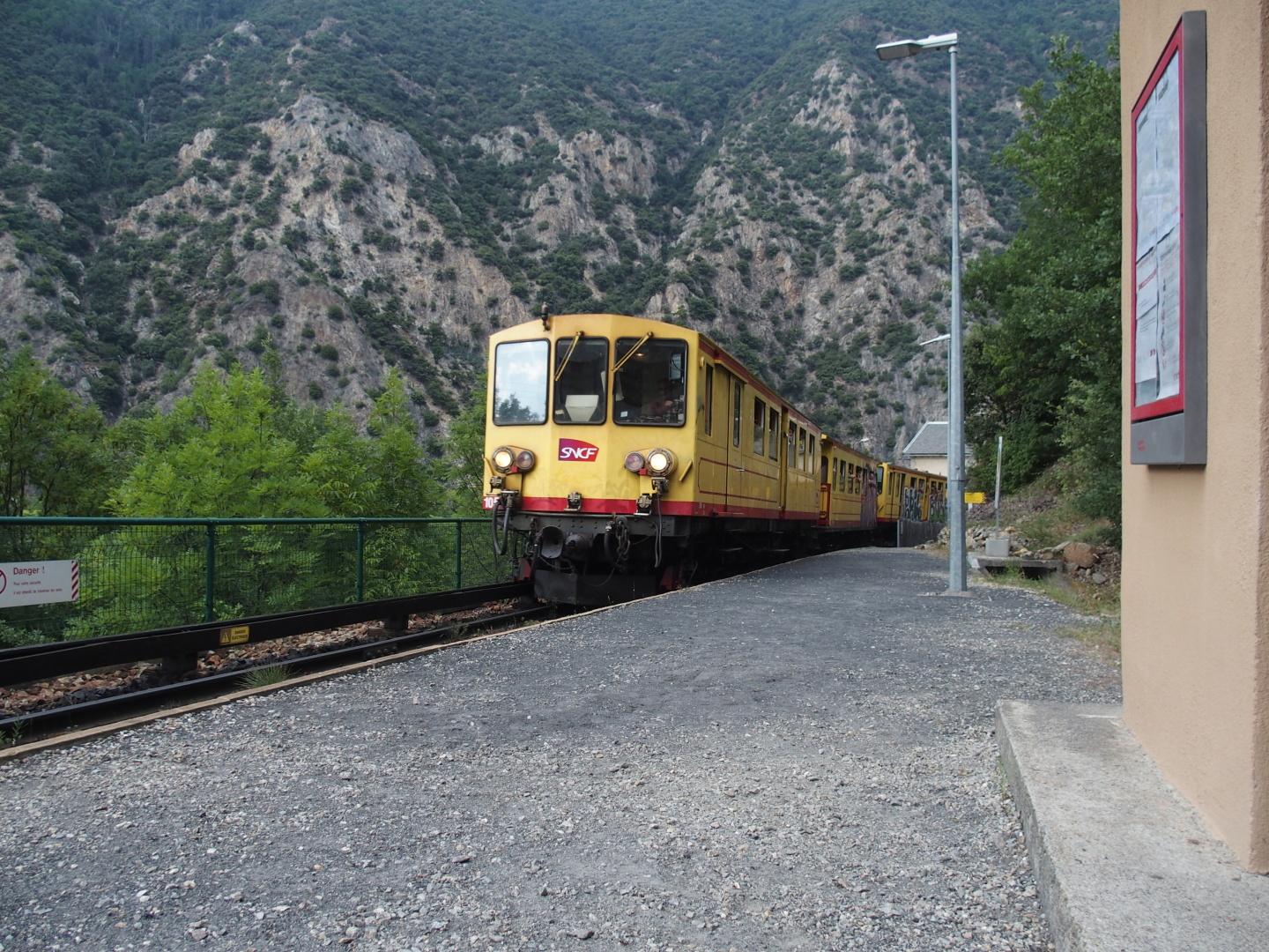 Der <i>Petit Train Jaune</i>.