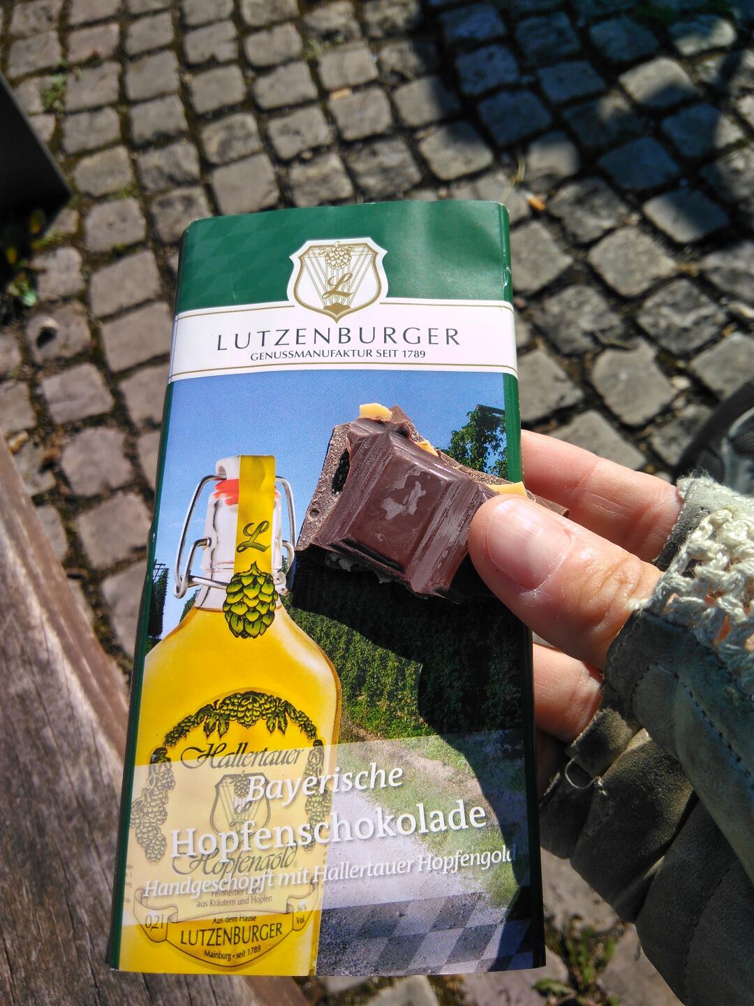 Leider nicht so aromatisch wie ihr Namensgeber. Aber mit 110km in den Beinen i&szlig;t man alles.