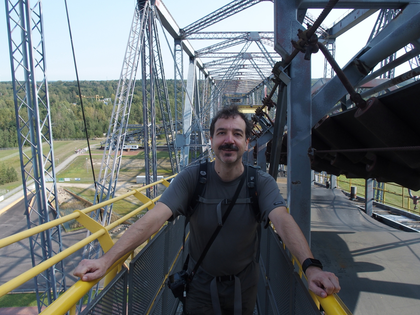 Die Abraumförderbrücke F60 bei Lichterfeld.
