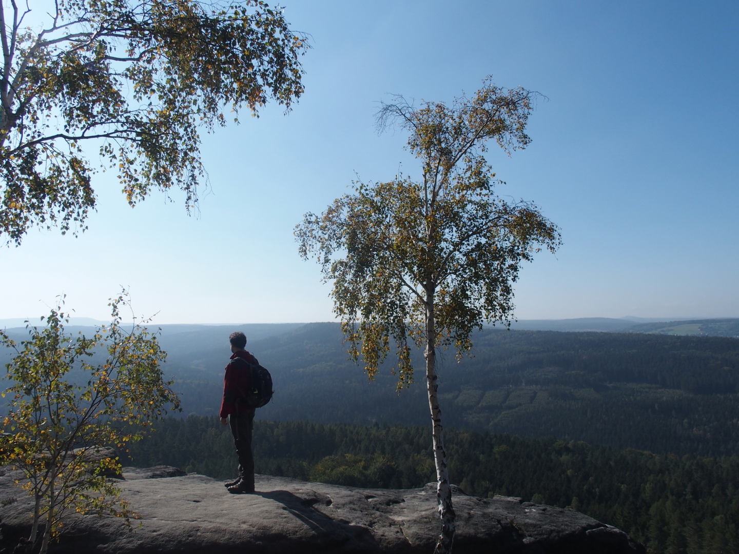 Auf dem Pfaffenstein.