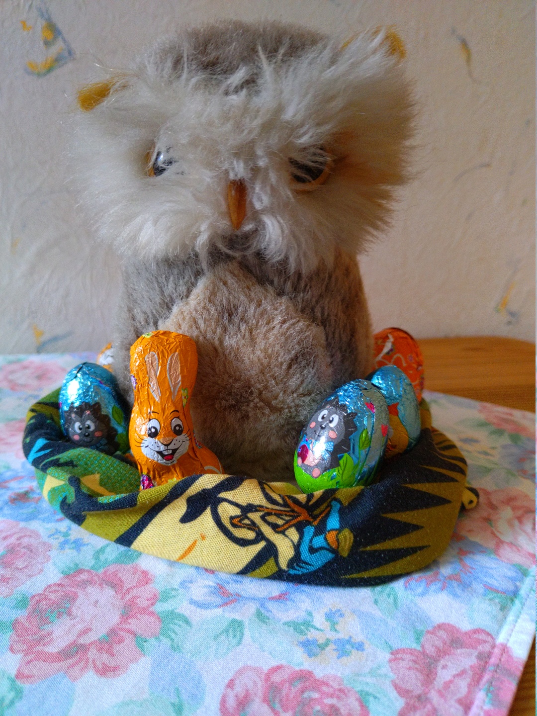 Trotz Osternest keine gute Laune: Euli.