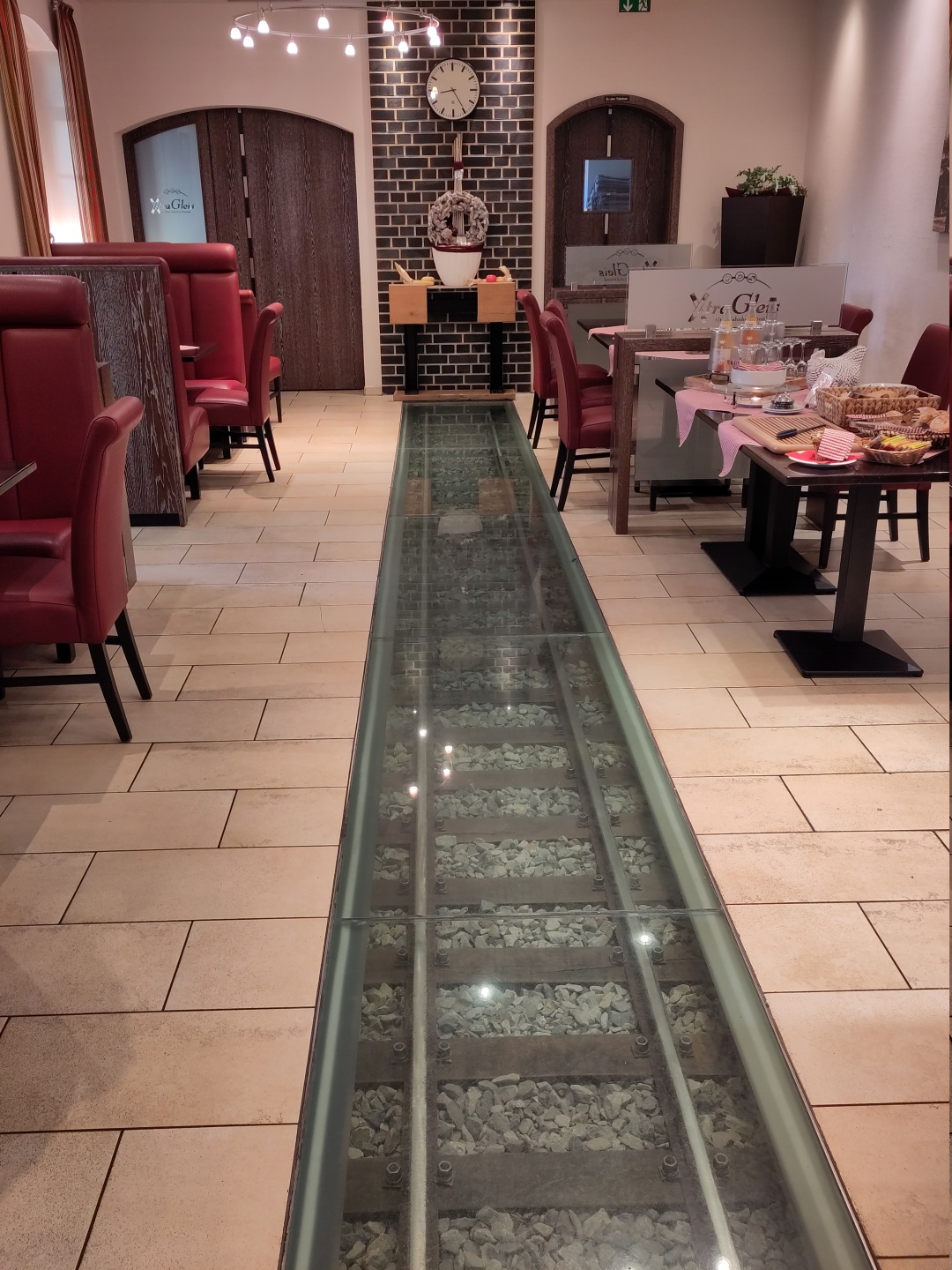 Alte Windmühle in Bevergern. Im Frühstücksraum vom Xtragleis.