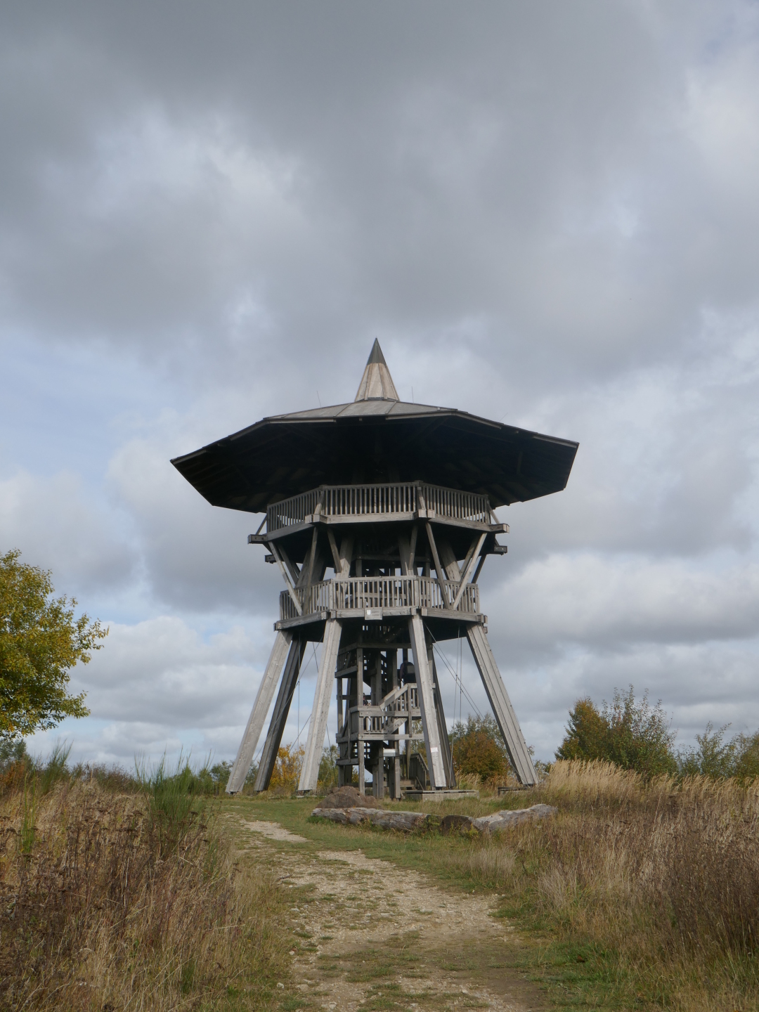 Aussichtsturm auf der Preußischen Velmerstot.