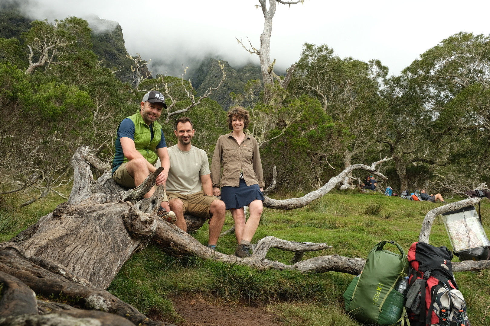 Rast auf der Plaine de Tamarins.