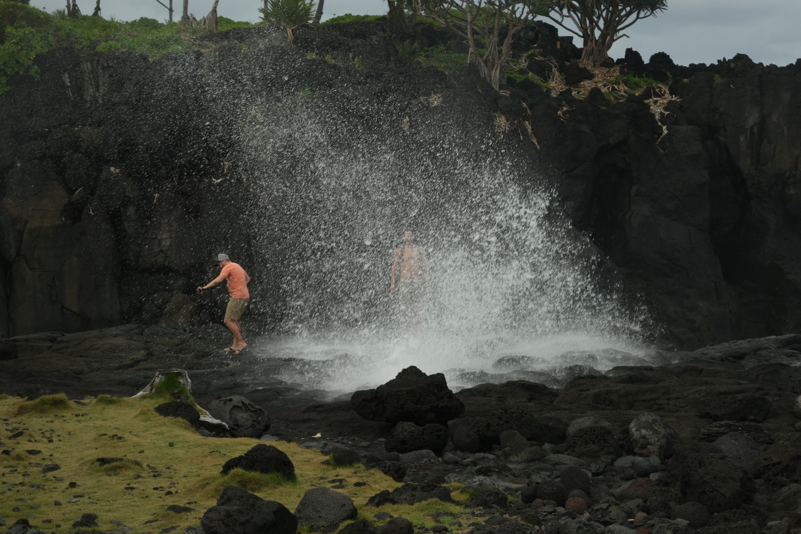 Dirk und Vincent am Le Souffleur.