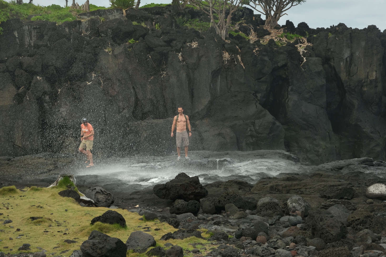 Dirk und Vincent am Le Souffleur.