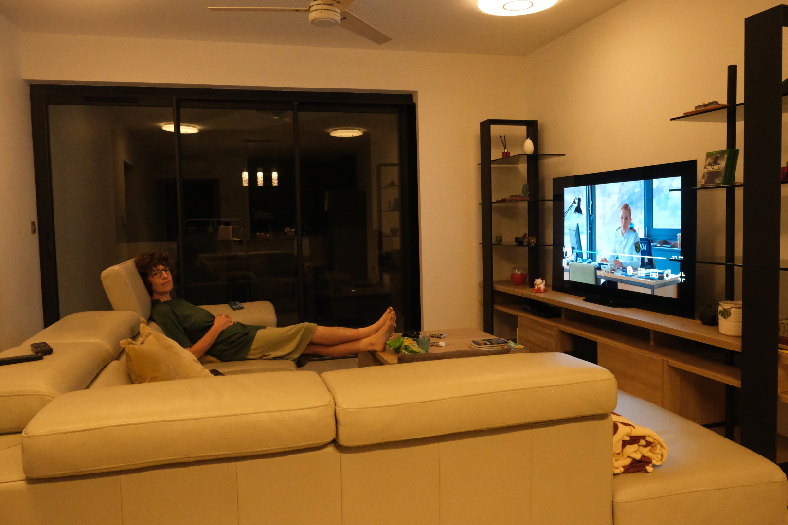 Ein gemütlicher Abend im edel eingerichteten Apartment Ti Kaz Hoarau in Saint-Leu.