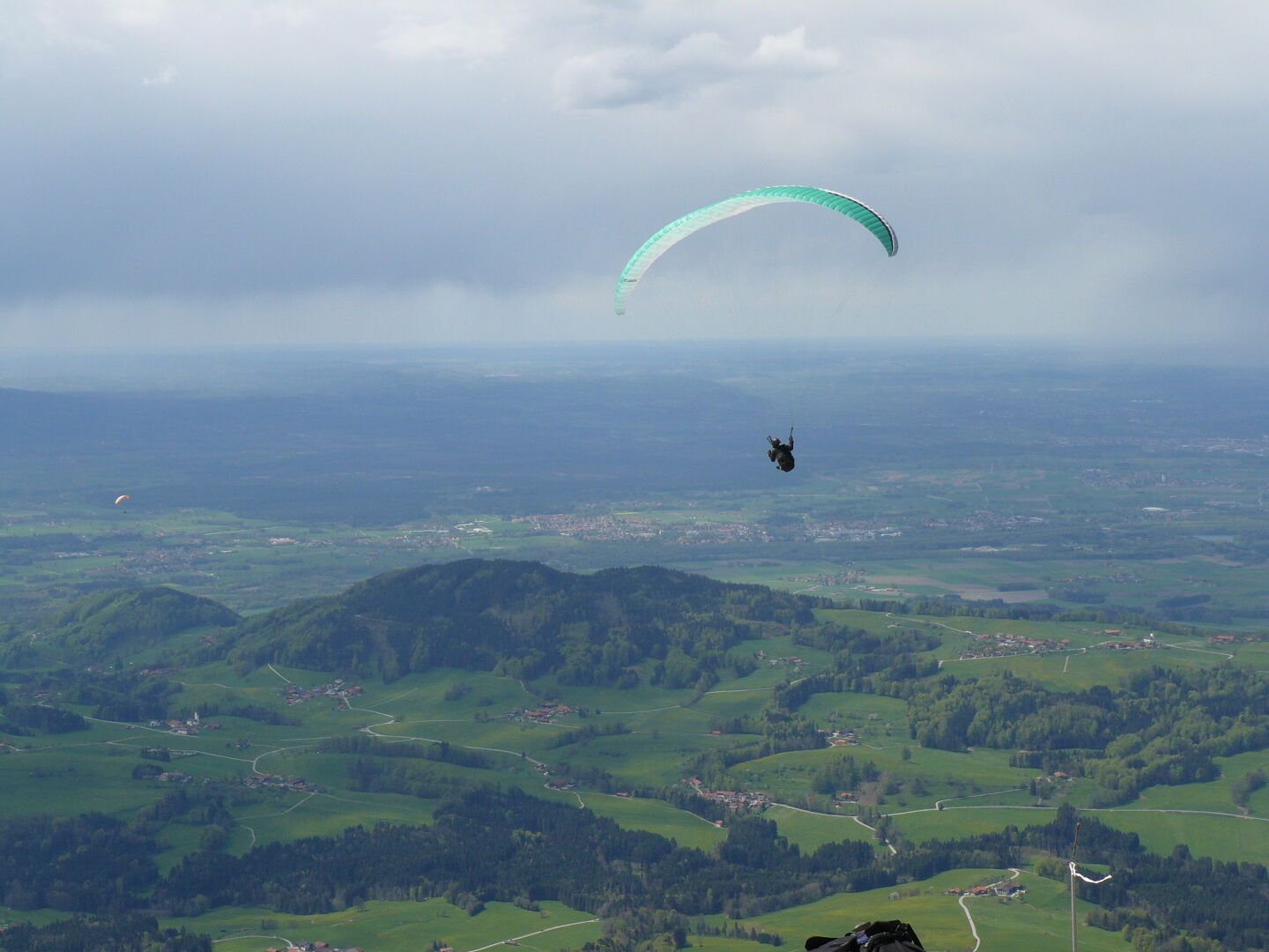 Gleitschirmflieger...