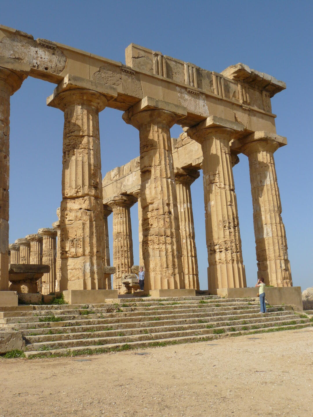 Tempel in Selinunte.