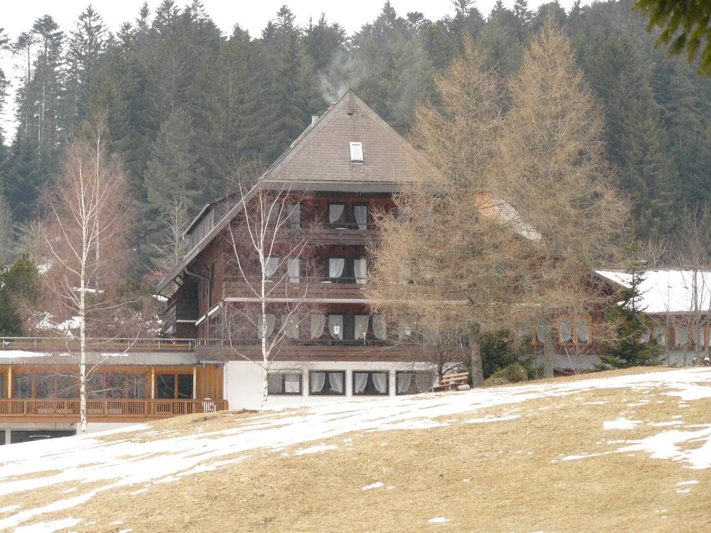 Das Hotel-Restaurant Schöne Aussicht hat sehr leckere heiße Schokolade.