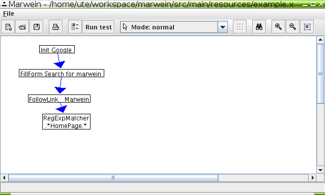screenshot of editor